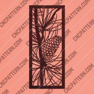 Panel Pattern Decorative DXF SVG CDR EPS PNG AI P093