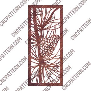 Panel Pattern Decorative DXF SVG CDR EPS PNG AI P093