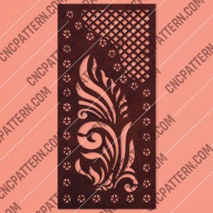 Pattern panel screen Design files - EPS AI SVG DXF CDR R00145