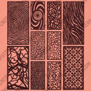 Panels Patterns And Scenes Decorative DXF SVG CDR EPS PNG AI P008