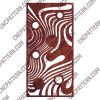 Abstract Decorative Privacy Screen Panels or Fence Design files - EPS AI SVG DXF CDR