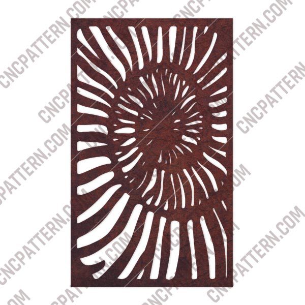 Decorative screen pattern - EPS AI SVG DXF CDR