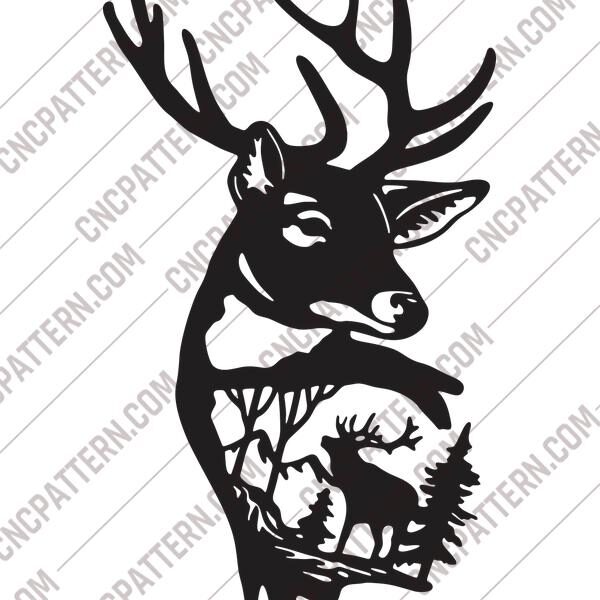 Majestic Deer Wall Decor