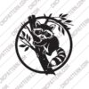 Raccoon Wall Decor DXF Files