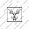 Phoenix DXF File for CNC Cutting