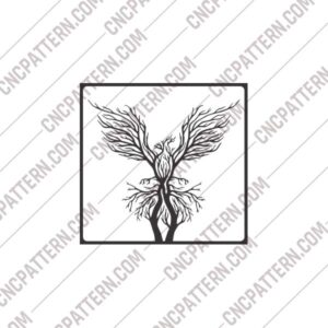 Phoenix DXF File for CNC Cutting